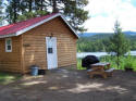 Salter Log Cabin, Dutch Lake Resort, Clearwater, BC, Canada